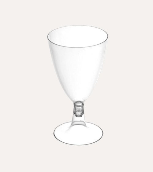 Set de 3 Copas para Agua o Vino de Poliestireno
