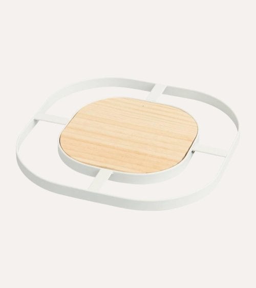 Salvamantel Balm de Madera y Acero