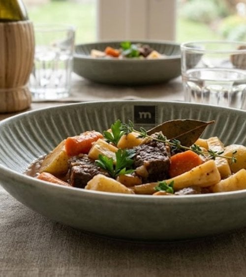 Plato Hondo Aisa de Cerámica