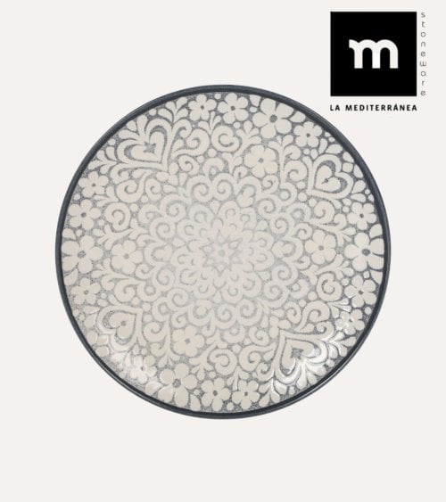 Plato Llano Azurrill Monaco de Gres