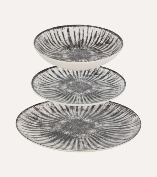 Vajilla Lucie de 12 Piezas de Porcelana