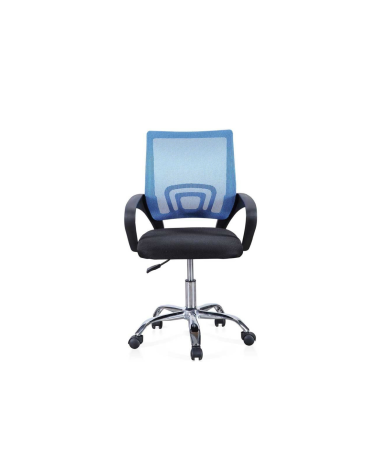 Silla Ergonomica Ajustable Vita Negro y Azul