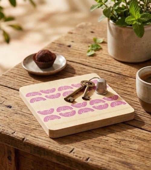 Set de 6 Posavasos Africa de Bambu