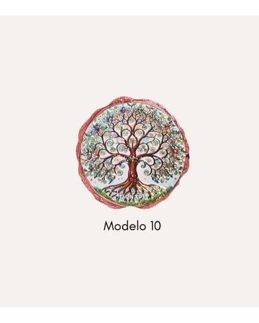 Posavaso de Arbol Redondo de Cerámica Dolomite con Base de Corcho