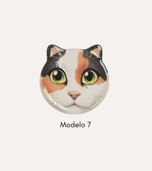 Posavaso Gato de Cerámica Dolomite con Base de Corcho