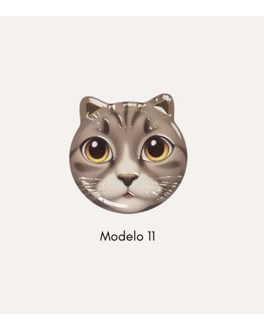 Posavaso Gato de Cerámica Dolomite con Base de Corcho