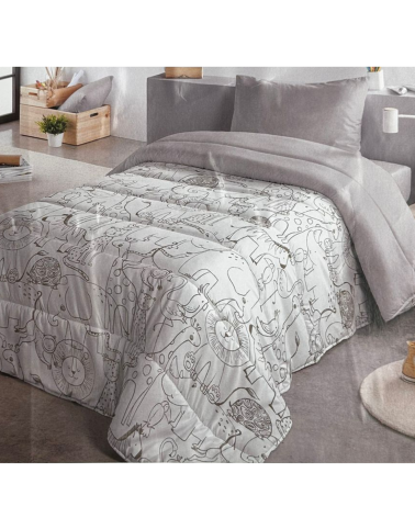 Edredon Infantil para Cama 105 cm con estampados coloridos - Ropa de Cama para Niños