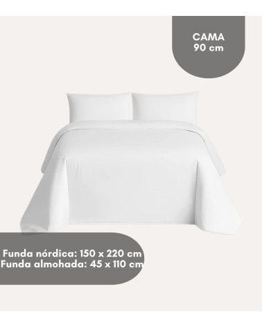 Funda Nórdica Botones de 100% Algodón