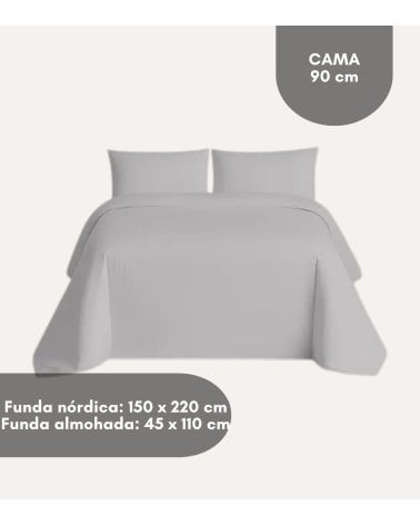 Funda Nórdica Botones de 100% Algodón