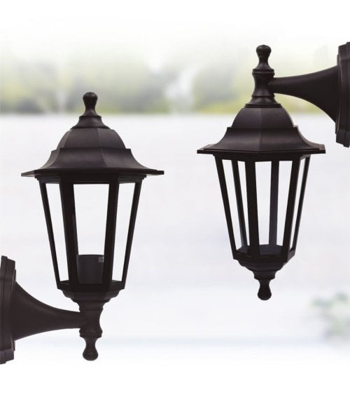 Lámpara de Pared Bagan E27 60W para Exterior de ABS