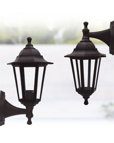 Lámpara de Pared Bagan E27 60W para Exterior de ABS