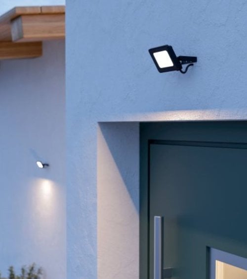 Proyector Led Risacca-E para Exterior de Aluminio y Cristal
