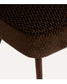 Sillón Chiara con Rectangulos de Terciopelo