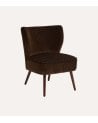 Sillón Chiara con Rectangulos de Terciopelo
