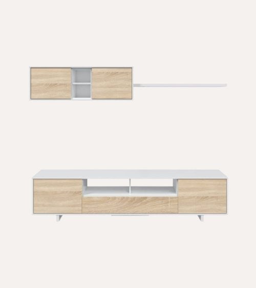 Composicion de Salón Belus de Melamina de 3 Piezas