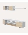 Composicion de Salón Belus de Melamina de 3 Piezas