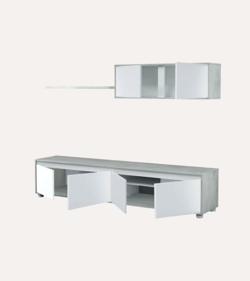 Composición de Salón Alida de Melamina de 3 Piezas