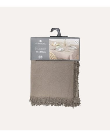 Mantel con Flecos Maha de Algodón