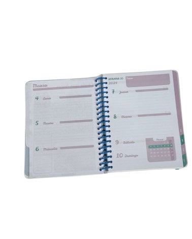 Agenda Escolar 2023-2024 con Pegatinas para Organizacion y Planificacion