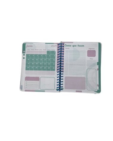 Agenda Escolar 2023-2024 con Pegatinas para Organizacion y Planificacion