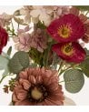 Planta Mona Decorativa de Gerberas con Jarrón