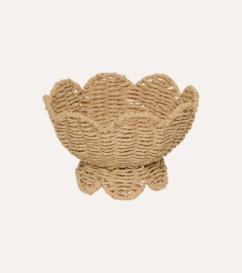 Cesta Decorativa Cyrielle de Papel
