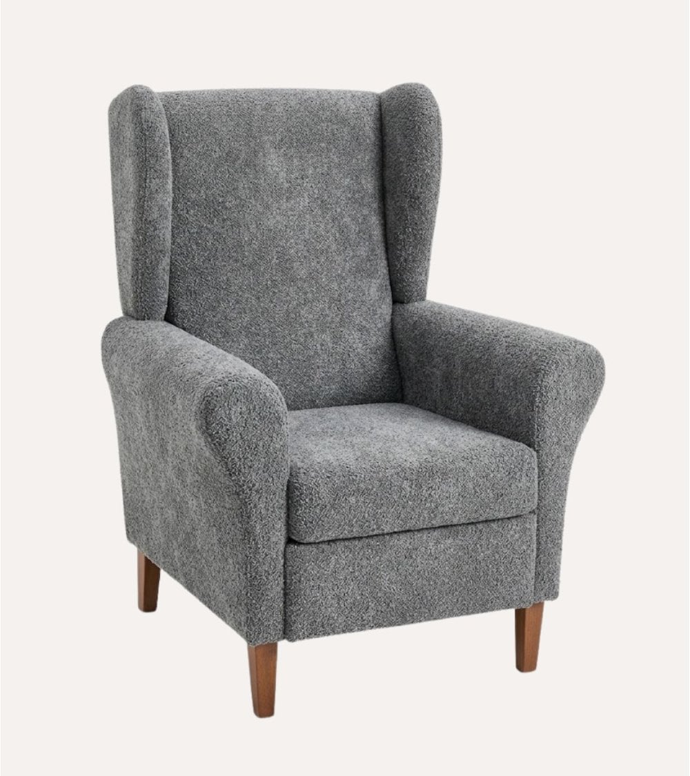 Butaca Orejera Sintra de Madera de Pino con Patas
