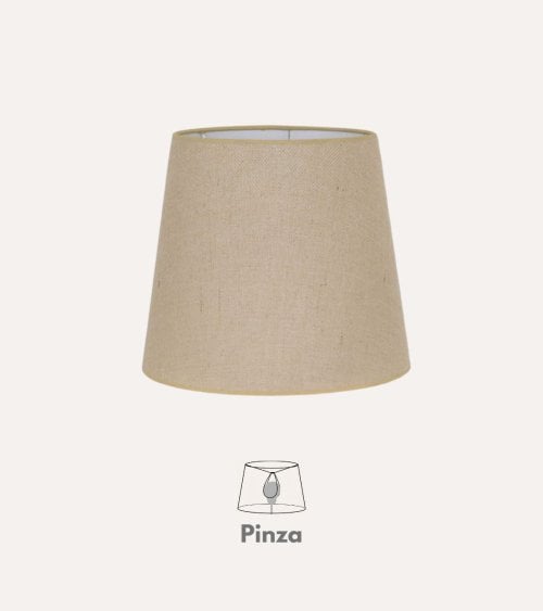 Pantalla Cónica Alta Macao de Pinza