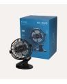 Ventilador de Mesa con Pinza Fune 3W de Plástico con 5 Aspas