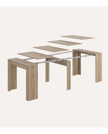 Mesa Multifunción Extensible con 5 Posiciones de Melamina