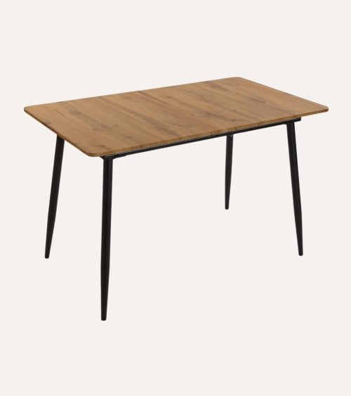 Mesa de Comedor Extensible Rysi de MDF y Metal