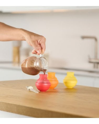 Set de 4 Moldes para Helados Lollipop