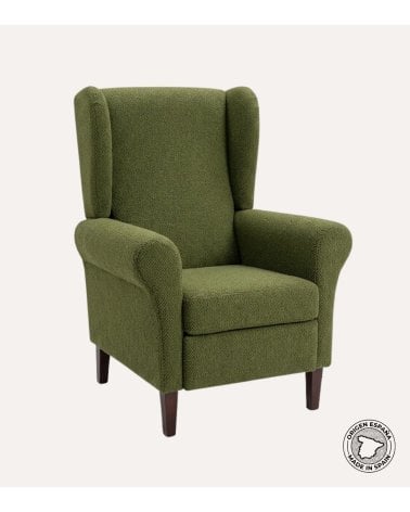 Butaca Orejera Tavira de Madera de Pino con Patas