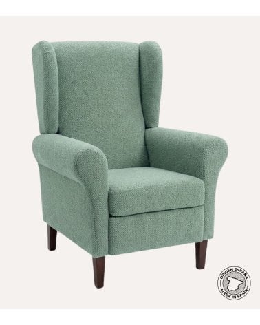 Butaca Orejera Tavira de Madera de Pino con Patas