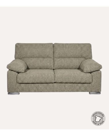 Sofa Turin de 3 Plazas Tavira de Madera de Pino