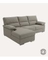 Sofa Chaise Longue Turin Reversible de 3 Plazas Tavira de Madera de Pino