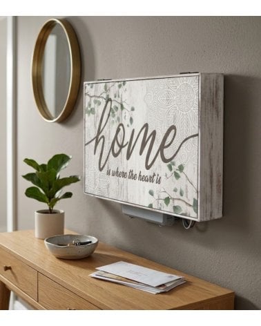 Cubrecontador Home con Hojas de Madera