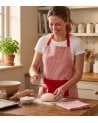 Delantal de Cocina a Rayas con Bolsillo de Algodón