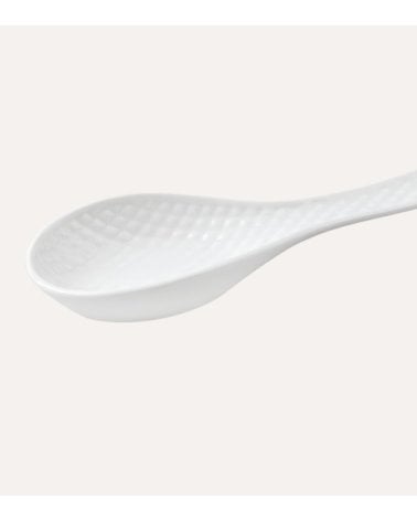 Reposacucharas con Rombos de Porcelana