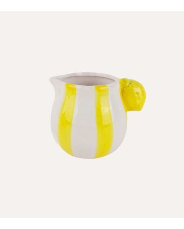 Lechera Capri Estilo Limón de Cerámica