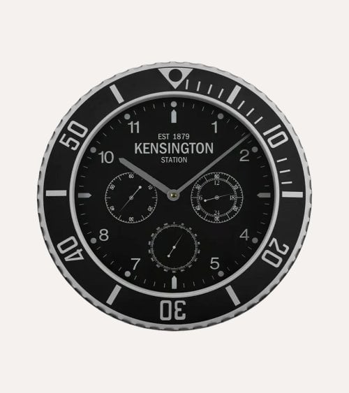 Reloj de Pared Kensington de Metal