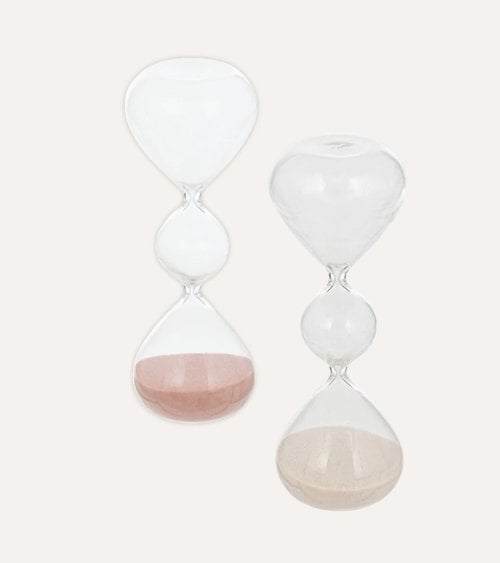 Reloj de Arena  Wavy Bliss de Cristal