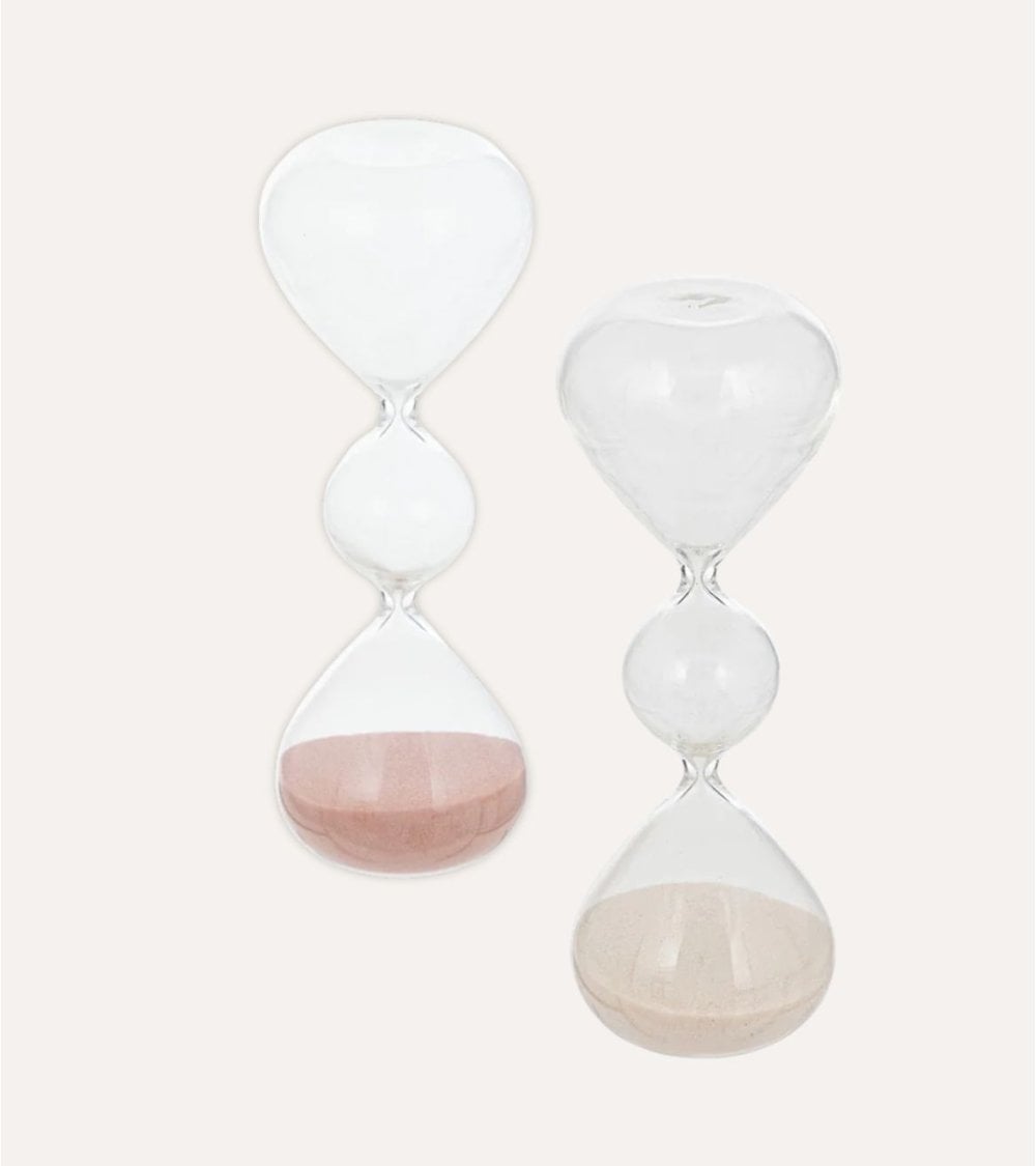Reloj de Arena  Wavy Bliss de Cristal