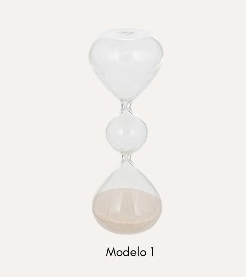 Reloj de Arena  Wavy Bliss de Cristal