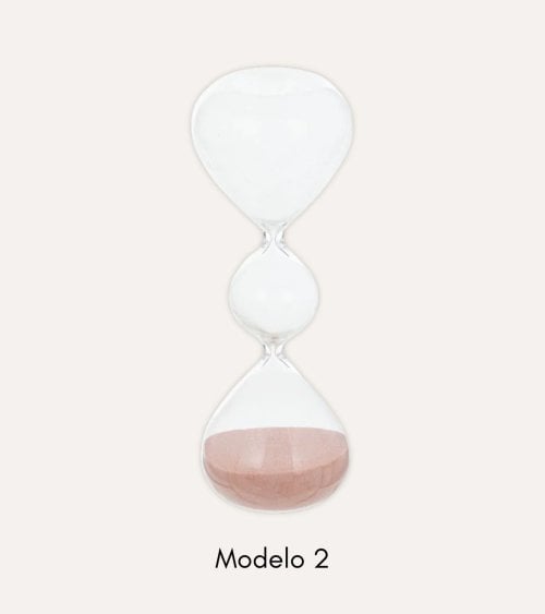 Reloj de Arena  Wavy Bliss de Cristal