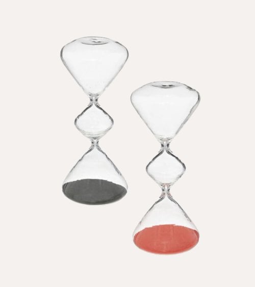 Reloj de Arena Aika de Vidrio
