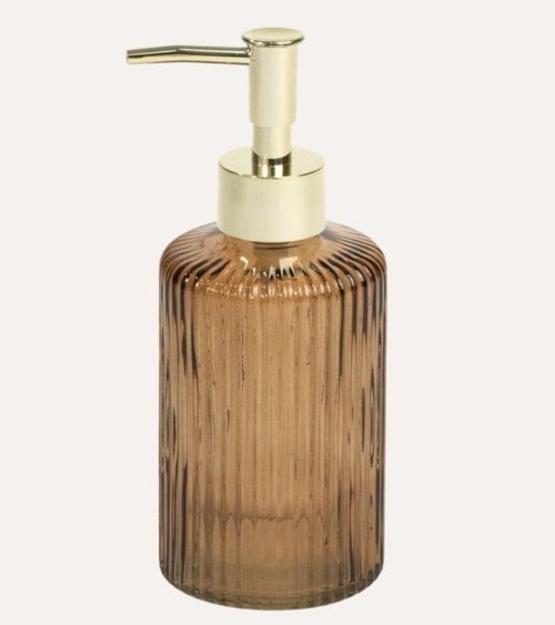 Dispensador de Jabón Ambar Bois y Terre de Cristal