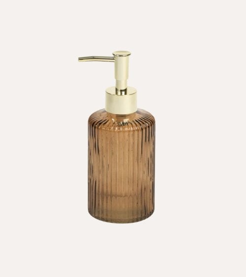 Dispensador de Jabón Ambar Bois y Terre de Cristal