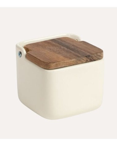 Salero Bois y Terre con Tapa de Acacia