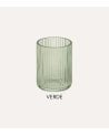 Vaso de Baño Calma Portacepillos de Cristal